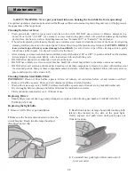 Предварительный просмотр 22 страницы Ancona WPC630 User'S Manual & Installation Instructions