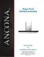 Предварительный просмотр 1 страницы Ancona WRP430 User'S Manual & Installation Instructions