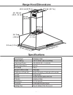 Предварительный просмотр 7 страницы Ancona WTNL430 User Manual And Installation Instructions