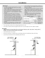 Предварительный просмотр 11 страницы Ancona WTNL430 User Manual And Installation Instructions