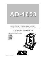 Предварительный просмотр 1 страницы AND AD-1653 Instruction Manual