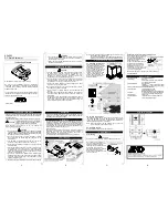 Предварительный просмотр 1 страницы AND DC Static Eliminator AD-1683 Instruction Manual