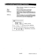 Preview for 22 page of AND High speed digital indicator AD-4532A Instruction Manual