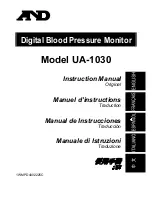 AND Model UA-1030 Instruction Manual предпросмотр