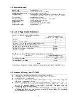 Предварительный просмотр 5 страницы AND Rechargeable Battery AD-1682 Instruction Manual