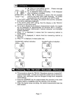 Предварительный просмотр 18 страницы AND TM-2421 Instruction Manual