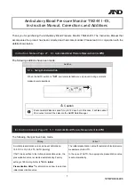 Предварительный просмотр 1 страницы AND TM2441-EX Instruction Manual