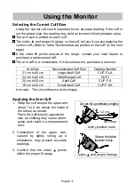 Preview for 13 page of AND UA-1020-W Instruction Manual