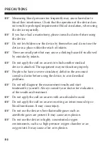 Предварительный просмотр 4 страницы AND UA-651BLE-V Series Instruction Manual