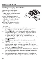 Предварительный просмотр 10 страницы AND UA-651BLE-V Series Instruction Manual