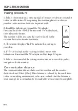 Предварительный просмотр 14 страницы AND UA-651BLE-V Series Instruction Manual