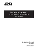 AND UA-651BLE Instruction Manual предпросмотр