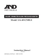 AND UA-651CNBLE Instruction Manual preview