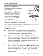 Предварительный просмотр 10 страницы AND UA-651CNBLE Instruction Manual