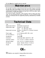 Предварительный просмотр 13 страницы AND UA-767 Instruction Manual