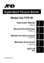 Предварительный просмотр 1 страницы AND UA-767F-W Instruction Manual