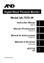 Предварительный просмотр 1 страницы AND UA-767S-W Instruction Manual