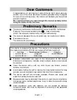 Предварительный просмотр 4 страницы AND UA-789XL Instruction Manual