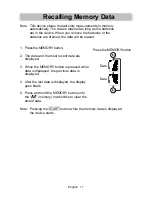 Предварительный просмотр 13 страницы AND UA-789XL Instruction Manual