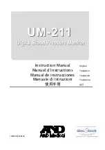 AND UM-211 Instruction Manual предпросмотр