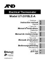 AND UT-201BLE-A Instruction Manual предпросмотр