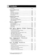 Preview for 2 page of AND Weighing Indicator AD-4322A Mark II (MKII) Instruction Manual