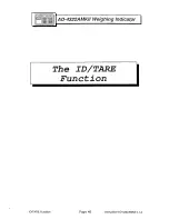 Preview for 52 page of AND Weighing Indicator AD-4322A Mark II (MKII) Instruction Manual