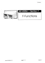 Preview for 66 page of AND Weighing Indicator AD-4325A Instruction Manual