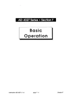 Preview for 38 page of AND Weighing Indicator AD-4327A Instruction Manual