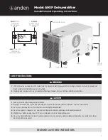 Предварительный просмотр 1 страницы Anden A95F Installation And Operating Instructions Manual