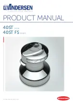 Andersen 40 ST FS Product Manual preview