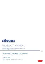 Preview for 18 page of Andersen 58 ST E1 Product Manual