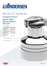 Preview for 1 page of Andersen Compact Motor 68/72ST Product Manual