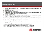 Preview for 2 page of Anderson Hybrid-X Product Range Overview