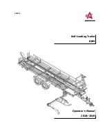 Предварительный просмотр 1 страницы Anderson RBM Series Operator'S Manual