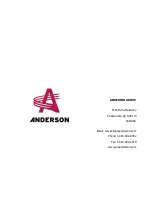 Предварительный просмотр 87 страницы Anderson RBM Series Operator'S Manual