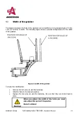 Предварительный просмотр 25 страницы Anderson TSR-3450 Operator'S Manual