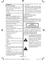 Preview for 46 page of Andersson A191D DVD Operating Instructions Manual