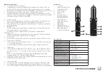 Andersson FMT-100 Operation Instructions предпросмотр