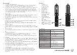 Preview for 2 page of Andersson FMT-100 Operation Instructions