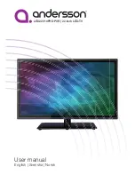 Andersson LED22010FHD PVR User Manual preview