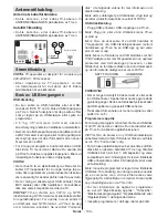 Preview for 107 page of Andersson LED6581FDC PVR Operating Instructions Manual