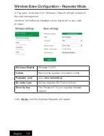 Предварительный просмотр 14 страницы Andersson WIR 2.0 Wireless repeater User Manual