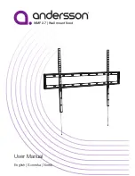 Andersson WMF 2.7 User Manual preview