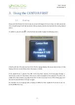 Preview for 7 page of ANDILOG CENTOR FIRST II User Manual