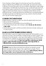 Preview for 6 page of Andis 42400 Use & Care Instructions Manual