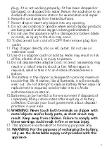 Preview for 3 page of Andis 67800 Use & Care Instructions Manual