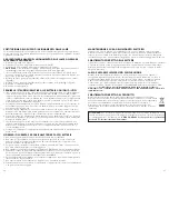 Preview for 18 page of Andis DBLC Use & Care Instructions Manual