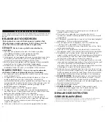 Preview for 19 page of Andis DBLC Use & Care Instructions Manual