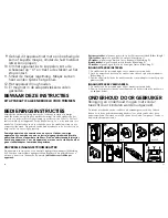 Предварительный просмотр 15 страницы Andis G-I Use & Care Instructions Manual